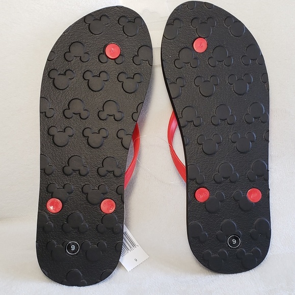 Disney Parks Minnie Mouse Flip Flops - Picture 3 of 4